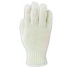 Magid KnitMaster T1932 White Medium Weight Machine Knit Gloves, 12PK T1932C